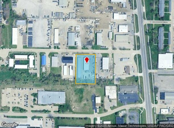 641 31St Ave Sw, Cedar Rapids, IA Parcel Map