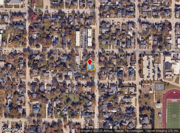 411 S Dooley St, Grapevine, TX Parcel Map