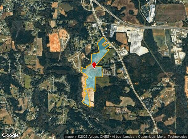 5375 Us 70 Bus Hwy W, Clayton, NC Parcel Map