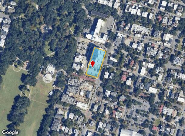 609 Abercorn St, Savannah, GA Parcel Map
