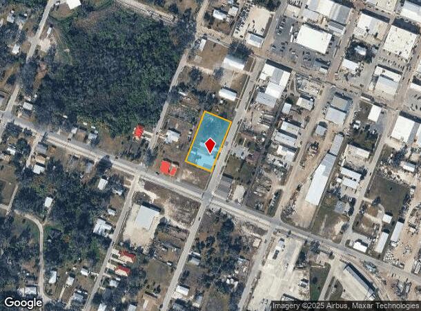  142 S Orange Ave, Arcadia, FL Parcel Map
