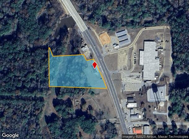 1105 W 3Rd St, Luverne, AL Parcel Map