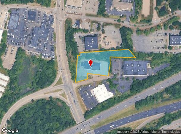 120 Granite St, Braintree, MA Parcel Map