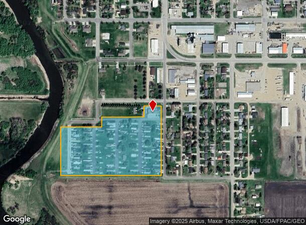 715 5Th St S, Breckenridge, MN Parcel Map