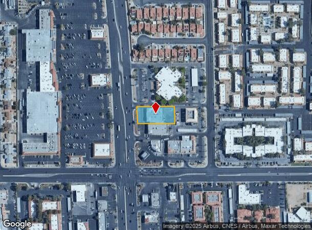  1040 S Rainbow Blvd, Las Vegas, NV Parcel Map