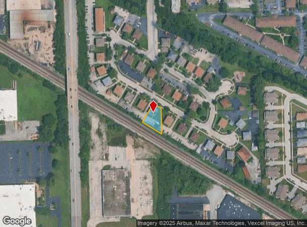  3859 W 124Th Pl, Alsip, IL Parcel Map