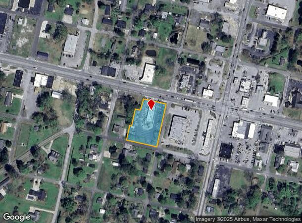 207 W Main St, Beulaville, NC Parcel Map