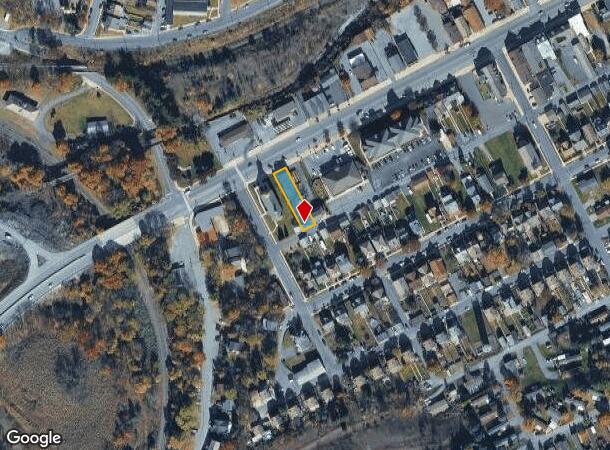  110 Delaware Ave, Palmerton, PA Parcel Map
