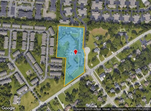  1201 Riva Ridge Ct, Columbus, OH Parcel Map