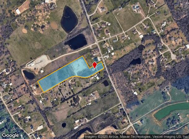  4616 E Renfro St, Alvarado, TX Parcel Map