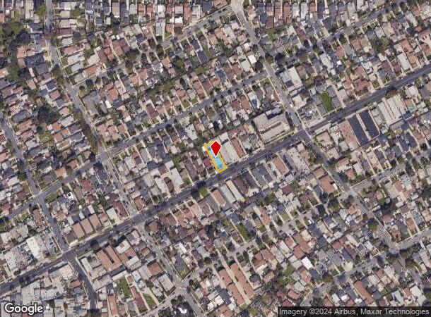  933 E Hyde Park Blvd, Inglewood, CA Parcel Map