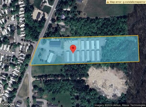  1496 N Saginaw St, Lapeer, MI Parcel Map