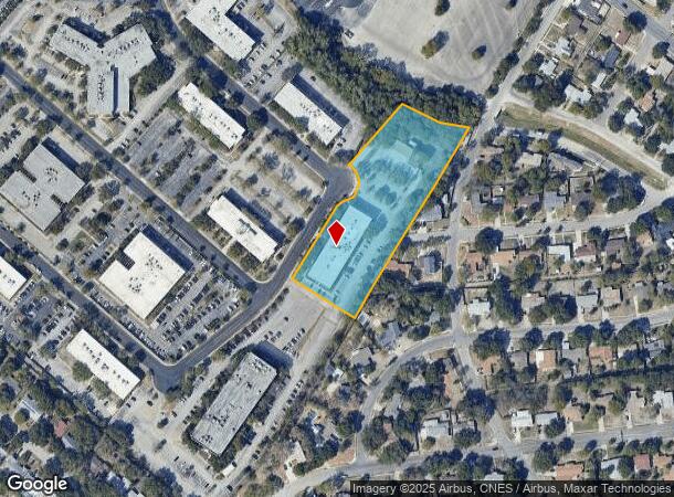 4400 S Piedras Dr, San Antonio, TX Parcel Map