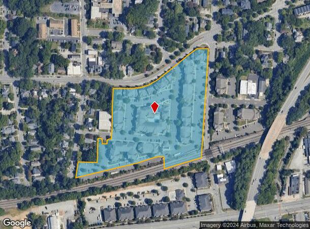  702 Fulton Pl, Greensboro, NC Parcel Map