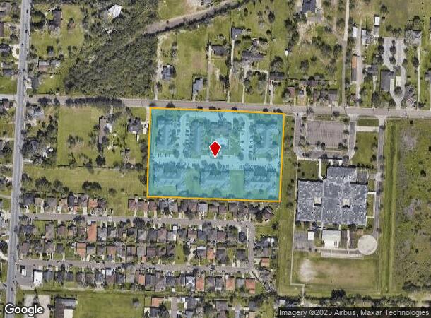  4650 Bowie Rd, Brownsville, TX Parcel Map