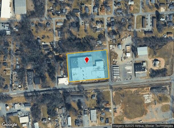  25 18Th St Nw, Hickory, NC Parcel Map