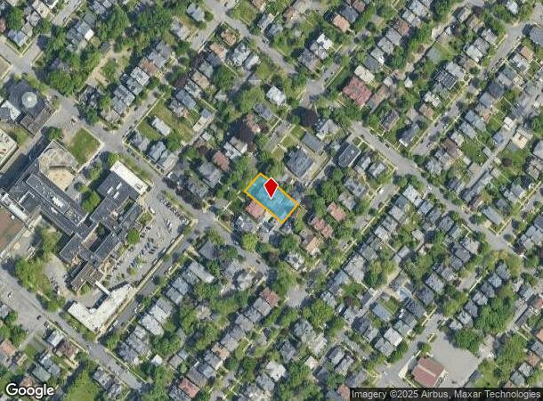  814 Clay Ave, Scranton, PA Parcel Map