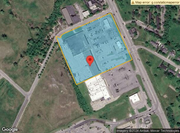  844 S College St, Harrodsburg, KY Parcel Map