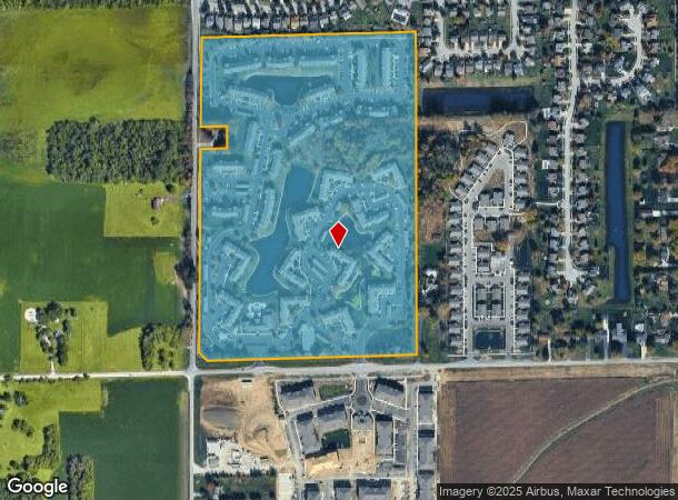  8911 Combs Rd, Indianapolis, IN Parcel Map