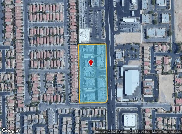  6655 S Fort Apache Rd, Las Vegas, NV Parcel Map