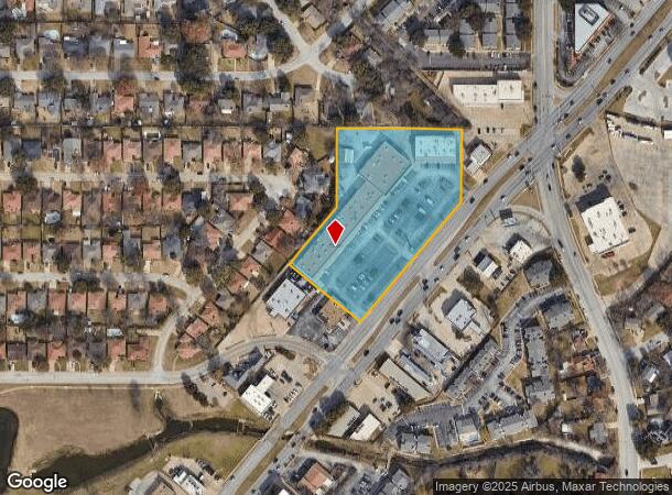 6262 Mccart Ave, Fort Worth, TX Parcel Map