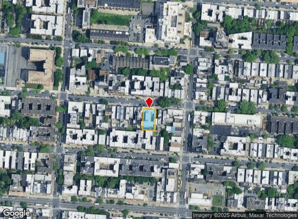 1544 Park Pl, Brooklyn, NY Parcel Map