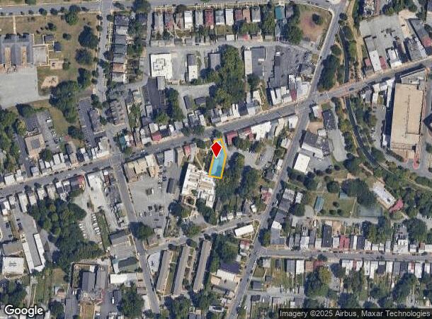  228 W Patrick St, Frederick, MD Parcel Map