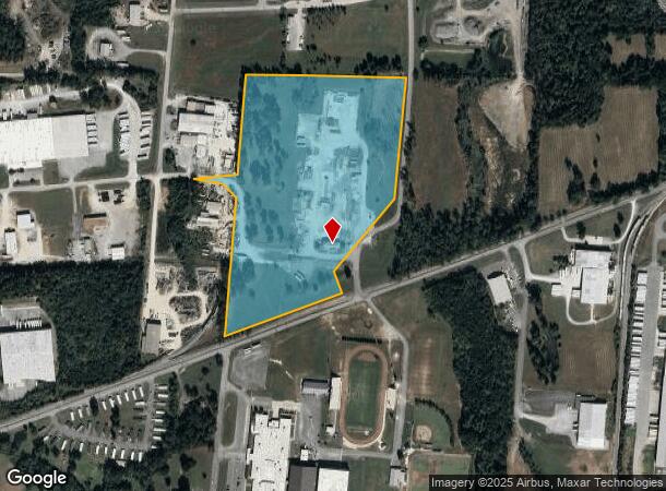 Railroad Ave, Shelbyville, TN Parcel Map