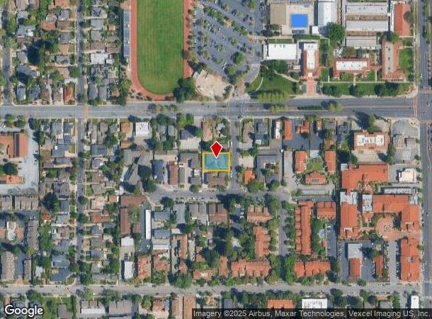  35 Jeffers Way, Campbell, CA Parcel Map