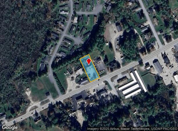 1296 Sabattus St, Lewiston, ME Parcel Map