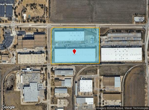 6445 Will Rogers Blvd, Fort Worth, TX Parcel Map