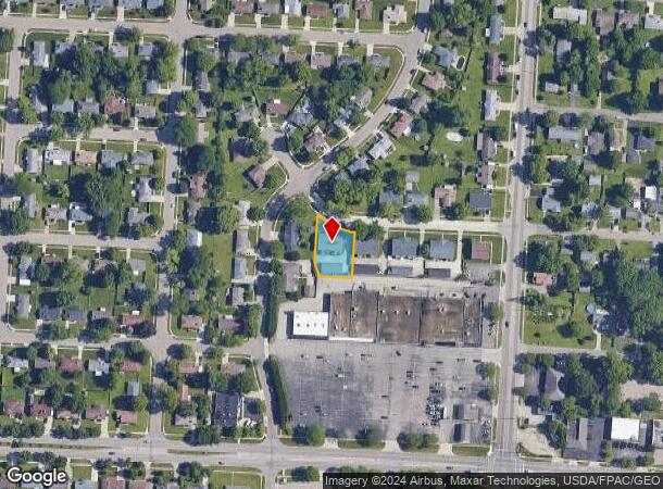  1216 Cloverfield Ave, Dayton, OH Parcel Map