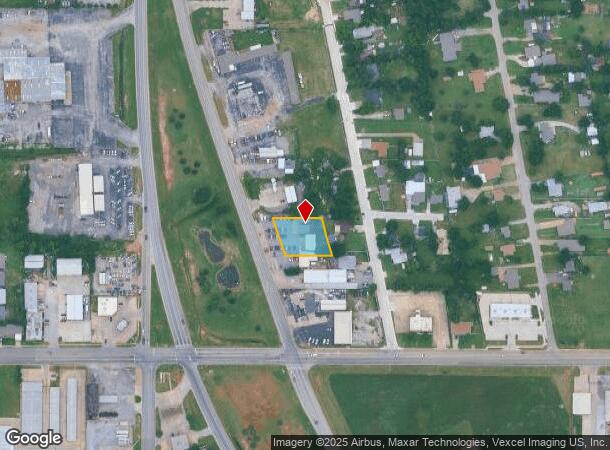  2820 N Shields Blvd, Moore, OK Parcel Map