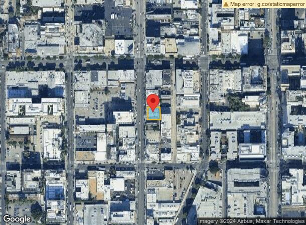  1624 N Cahuenga Blvd, Los Angeles, CA Parcel Map