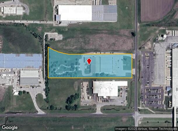  1516 N Davis Ave, Ottawa, KS Parcel Map