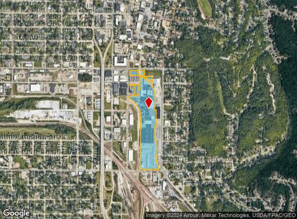  1023 S 4Th St, Council Bluffs, IA Parcel Map