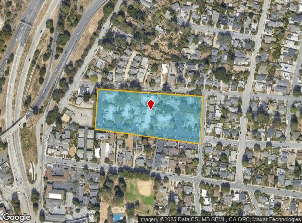  200 Button St, Santa Cruz, CA Parcel Map