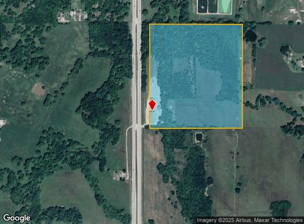  3760 Highway 75, Beggs, OK Parcel Map