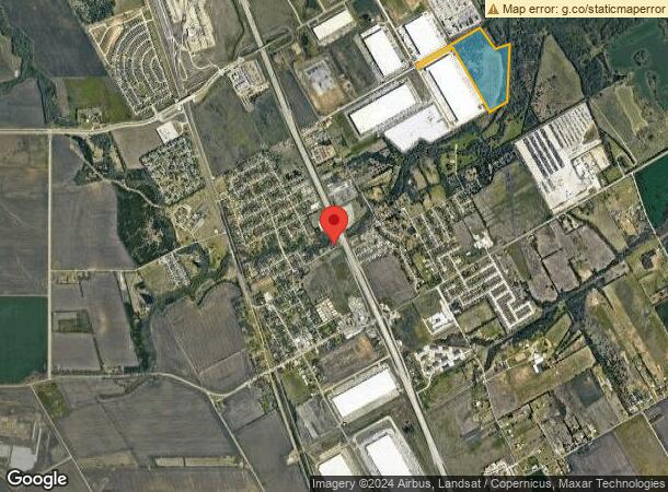  800 Cottonwood Valley Rd, Wilmer, TX Parcel Map