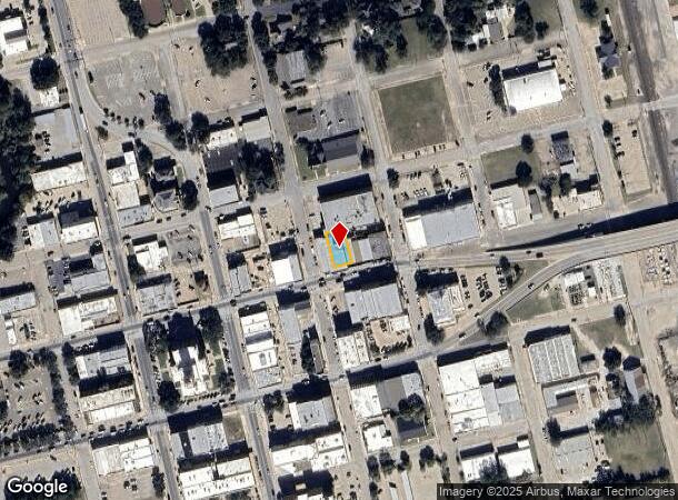 205 E Henderson St, Cleburne, TX Parcel Map
