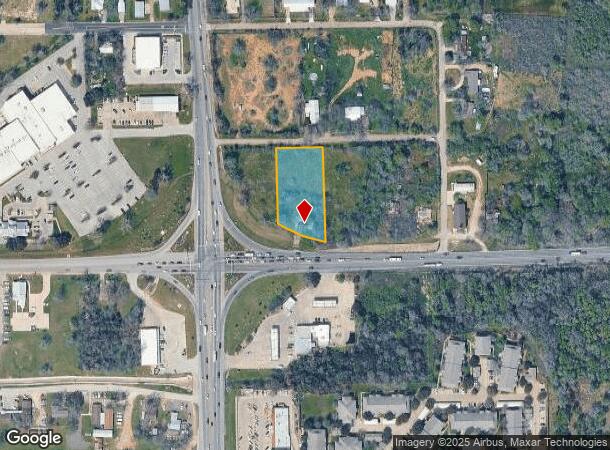  1712 Chestnut St, Bastrop, TX Parcel Map