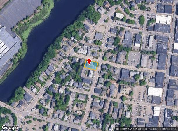  11 Walnut St, Waltham, MA Parcel Map