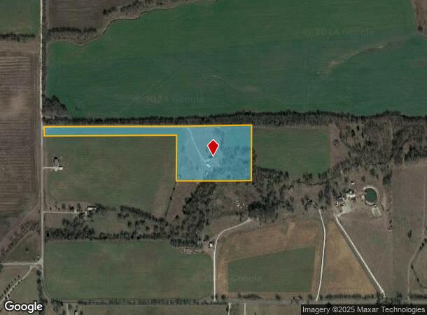  688 Harris Rd, Gunter, TX Parcel Map