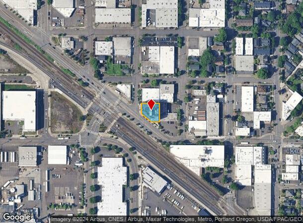  959 Se Division St, Portland, OR Parcel Map