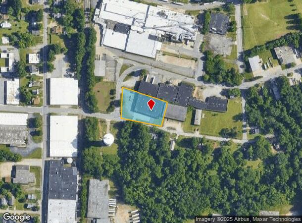 1330 Potts Ave, High Point, NC Parcel Map