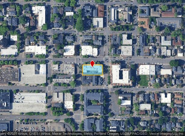 1504 Ne Broadway St, Portland, OR Parcel Map