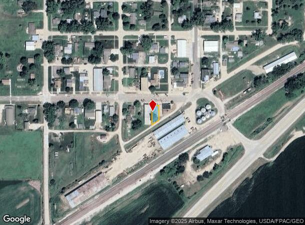  105 W 2Nd St, Kennard, NE Parcel Map