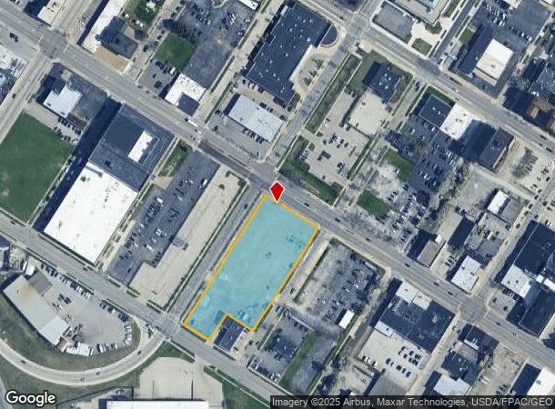  1301 Monroe St, Toledo, OH Parcel Map