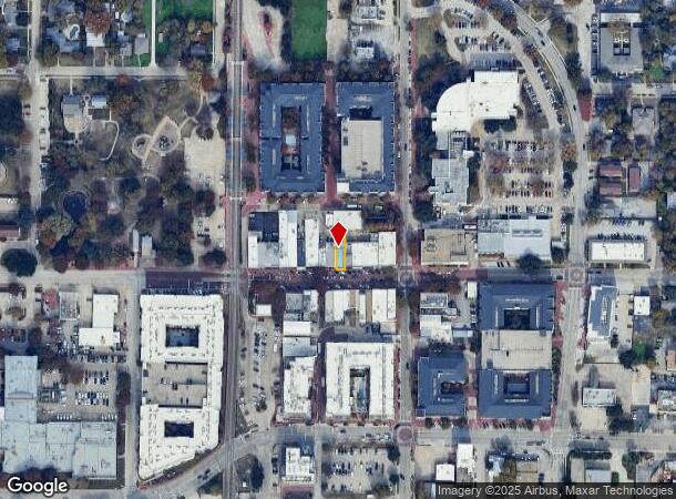 1027 E 15Th St, Plano, TX Parcel Map