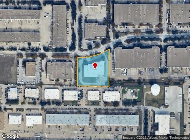  1700 10Th St, Plano, TX Parcel Map